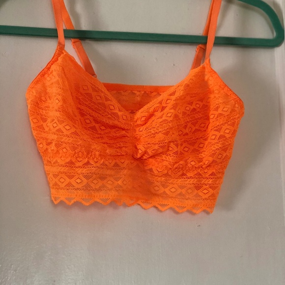 PINK Orange party bra - Picture 2 of 3